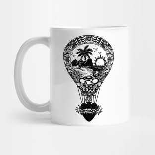 Traditional Tattoo Hot Air Balloon Mug